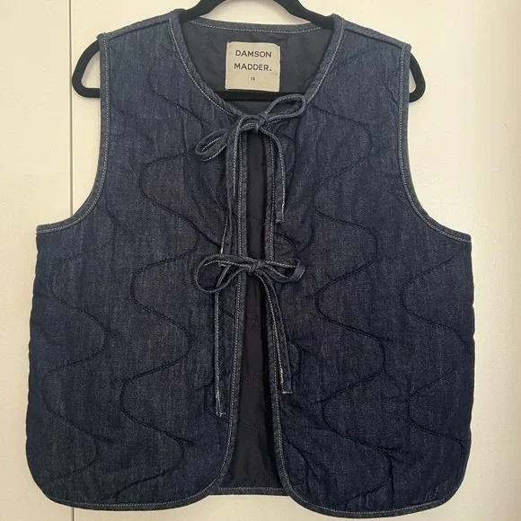 NWOT Damson Madder Tilly Gilet (Vest) - Picture 2 of 5